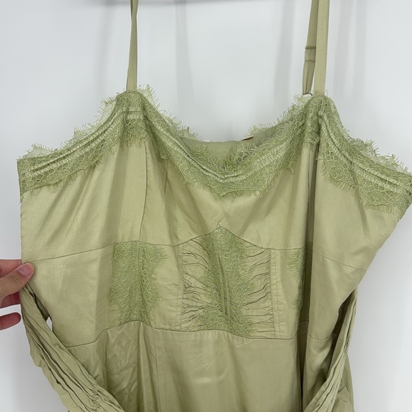 Anthropologie Light Green Maxi Dress - Picture 10 of 13